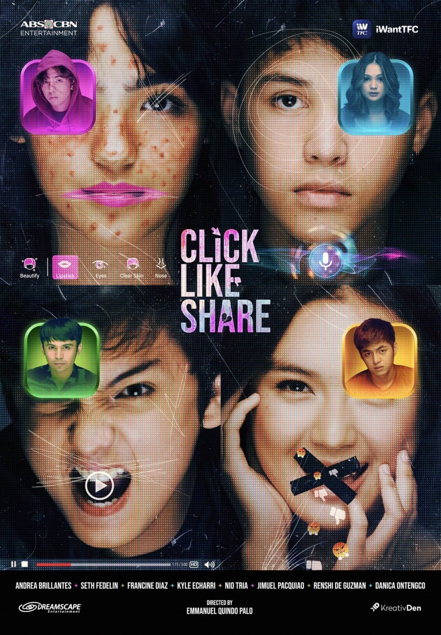 Нажать. Лайкнуть. Поделиться - главный постер